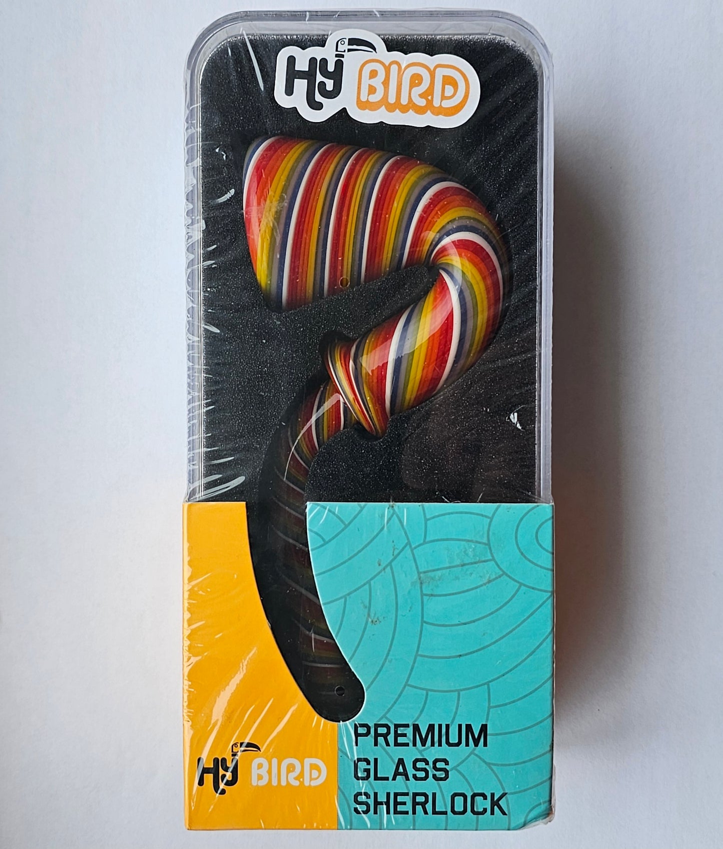 Hy Bird Rainbow Sherlock Pipe